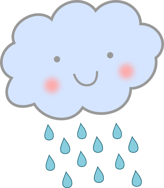 clipart rain rainfall