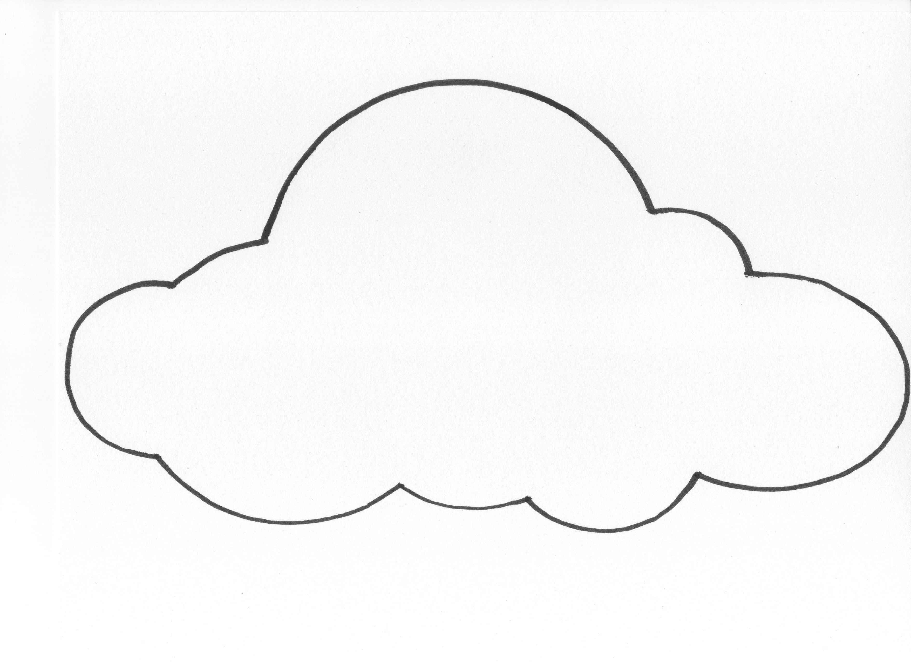 clipart cloud printable
