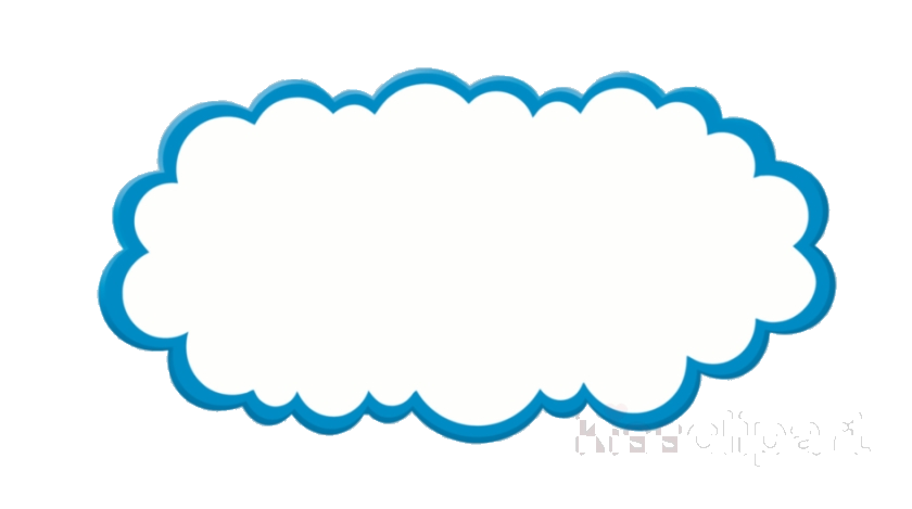clipart clouds rectangle