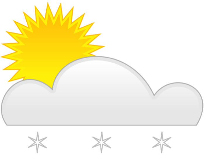 clipart snow light snow