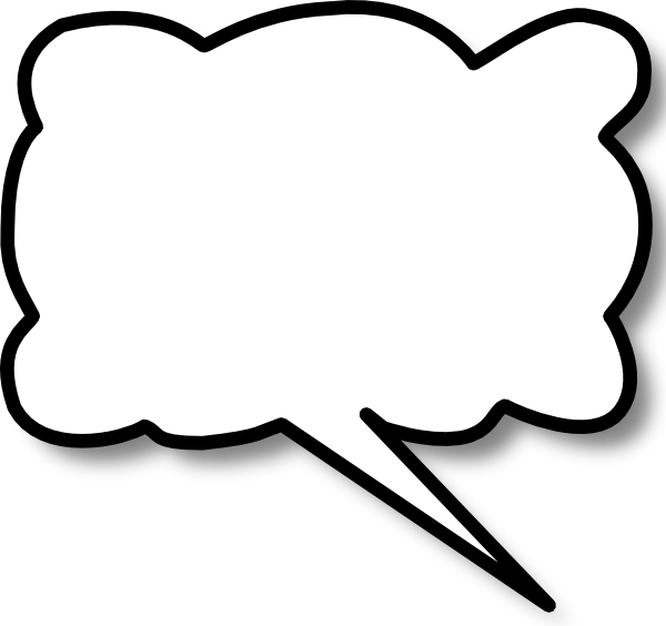 Dream clipart thought. Callout cloud right clip