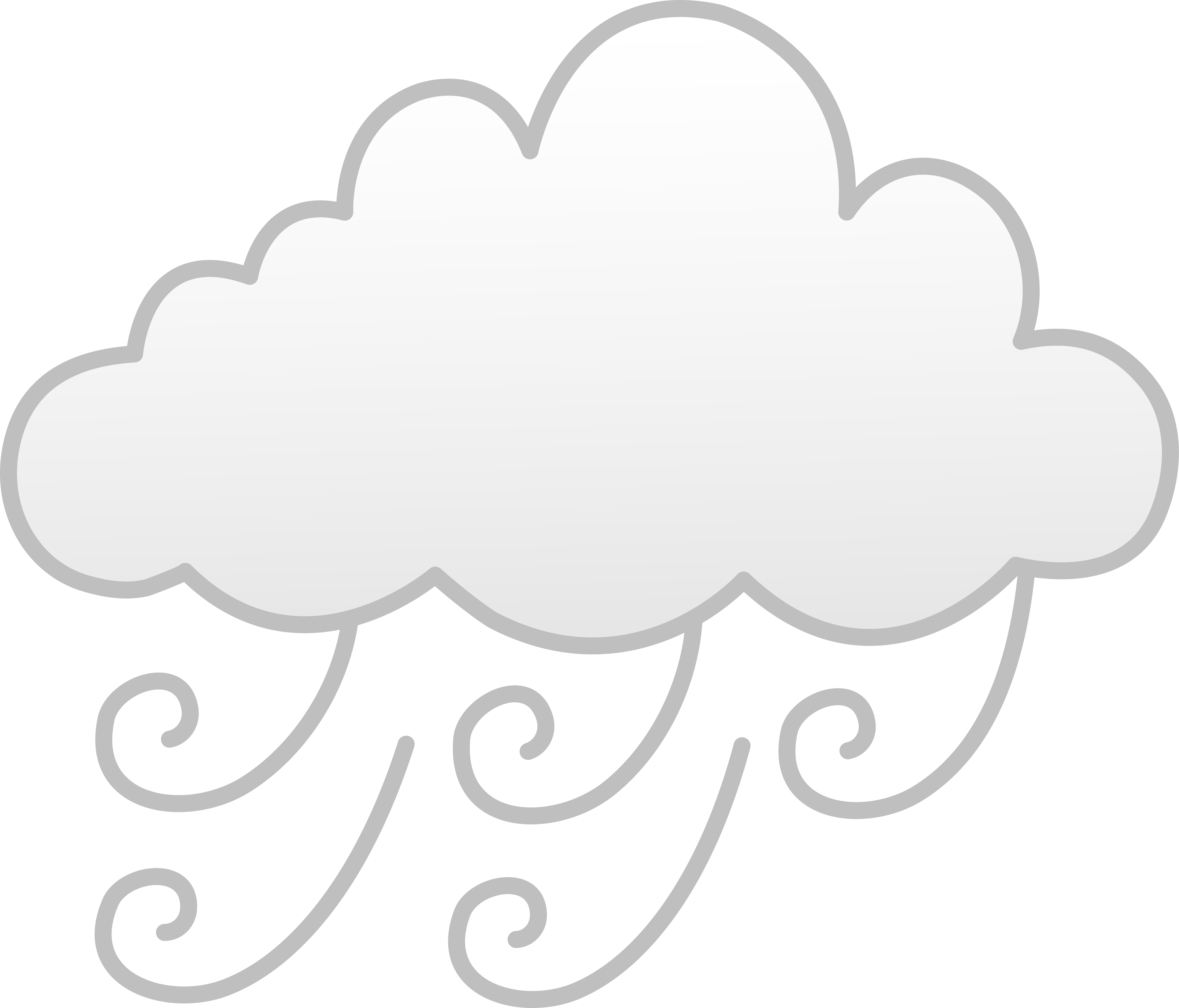 Clouds clip art cliparts. Words clipart weather