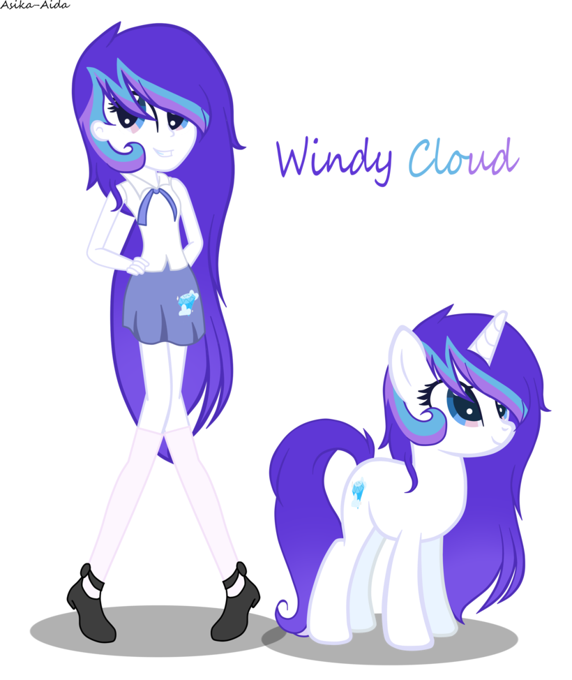 Clipart cloud windy. By asika aida on
