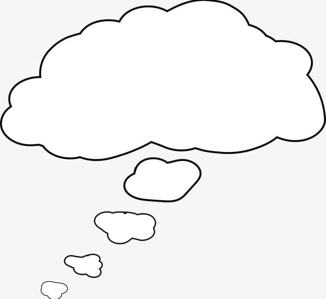 clouds clipart chat