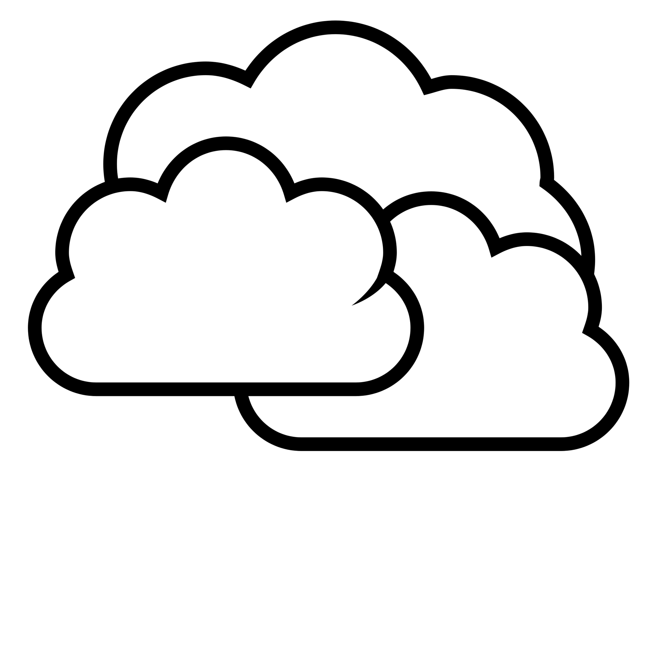 clipart clouds colouring page