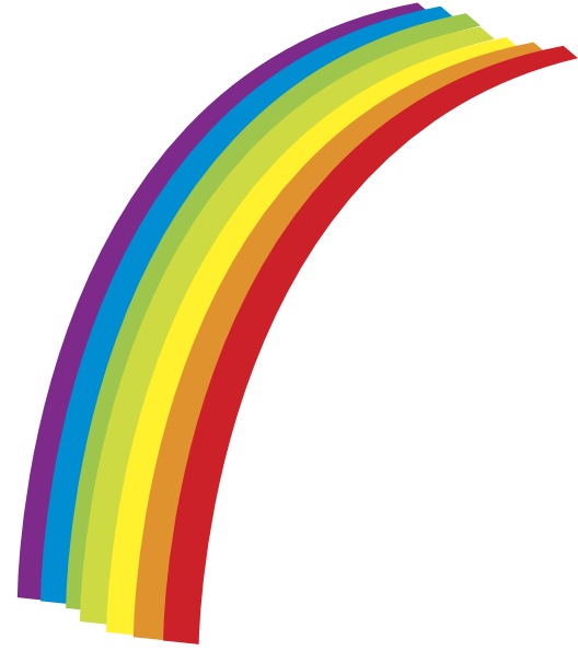 Paintbrush clipart rainbow. Clip art at clker