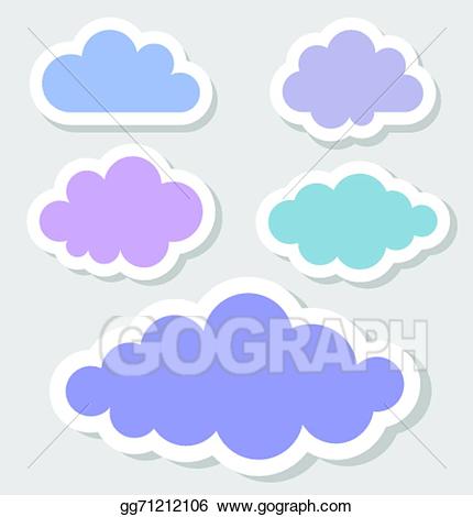 clouds clipart paper