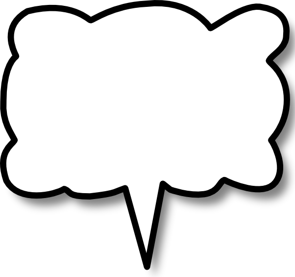 clipart clouds text