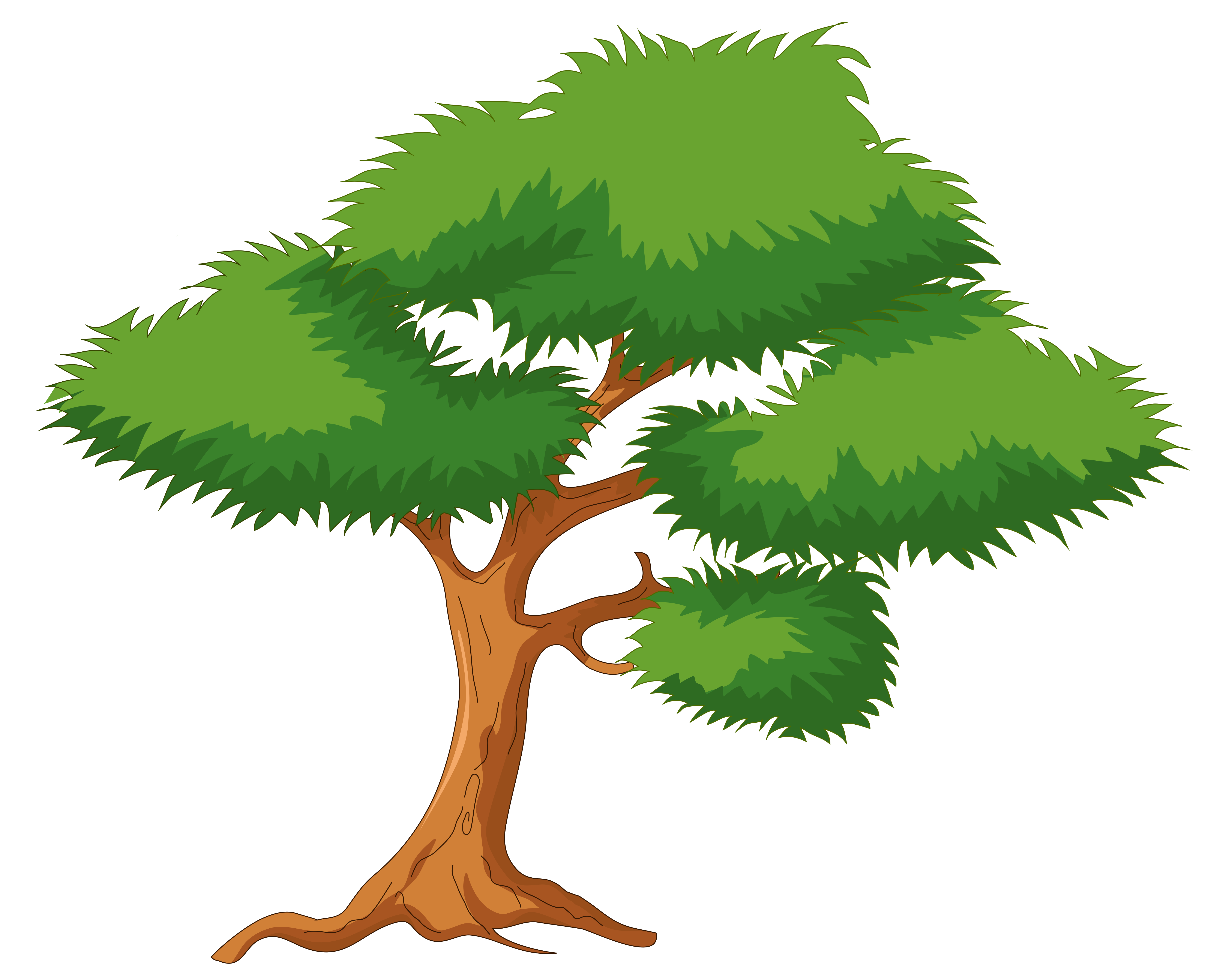 computers clipart tree