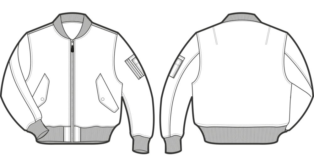 Coat bomber jacket