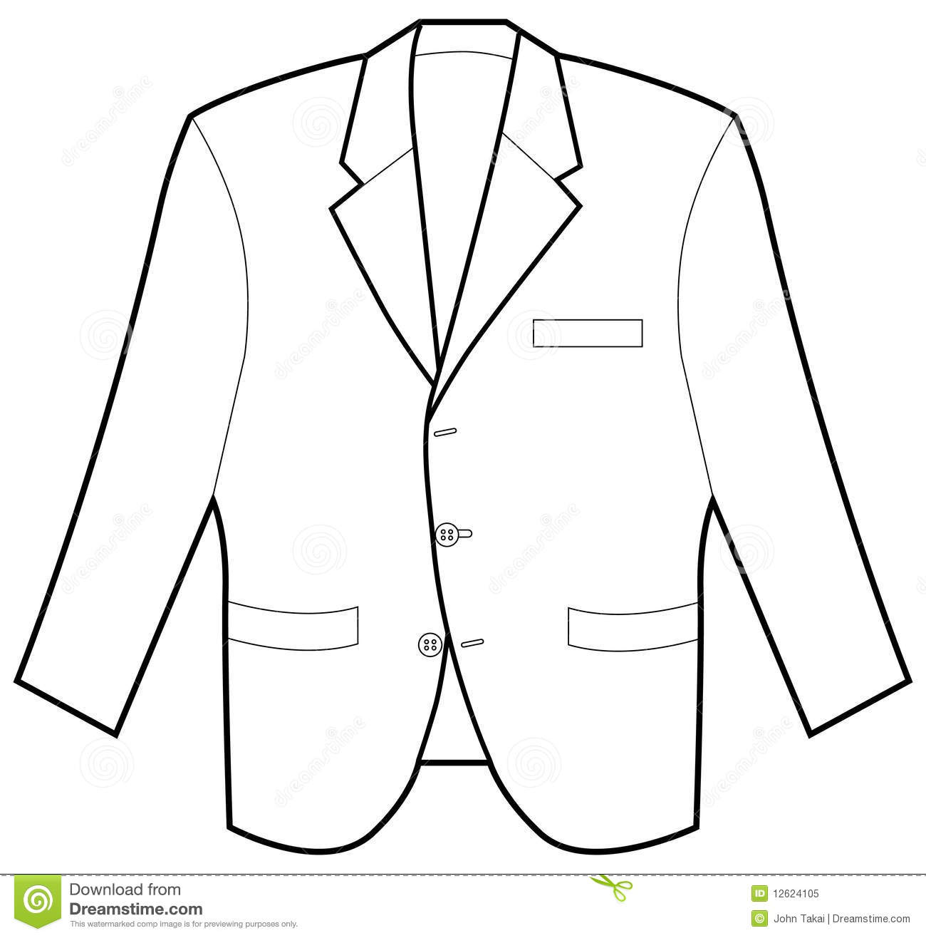 coat clipart suit jacket
