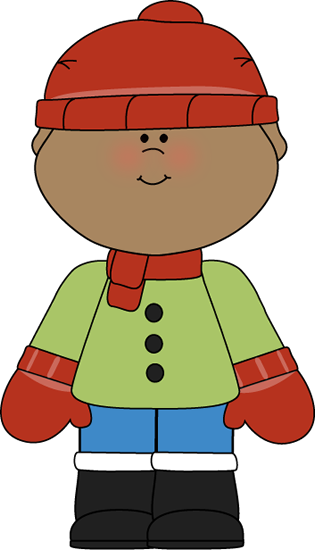 january clipart cold weather clothes