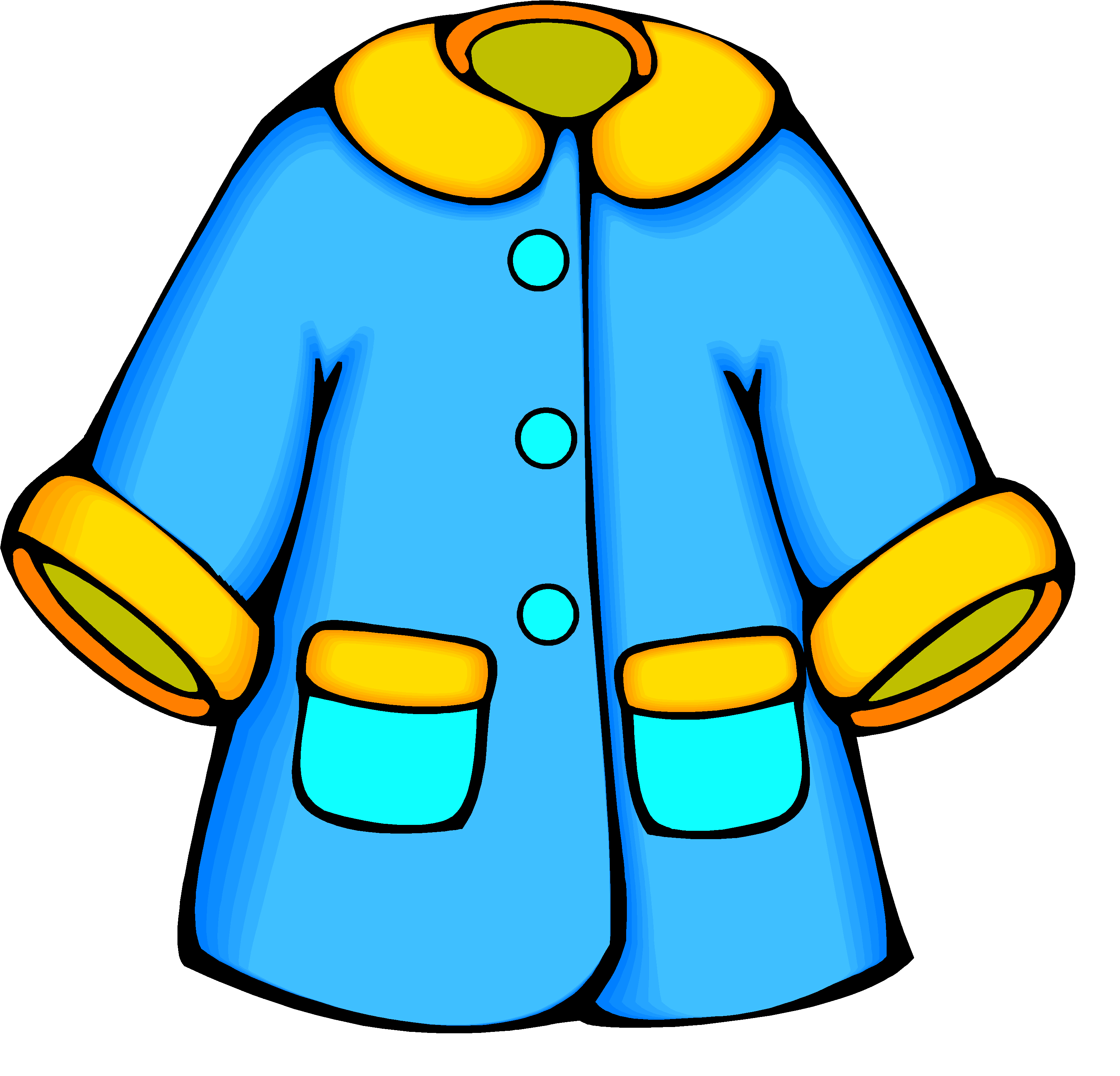 clipart coat heavy coat
