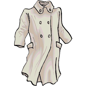 detective clipart coat
