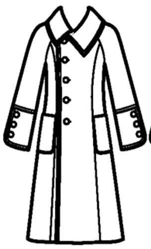 clipart coat long coat. 