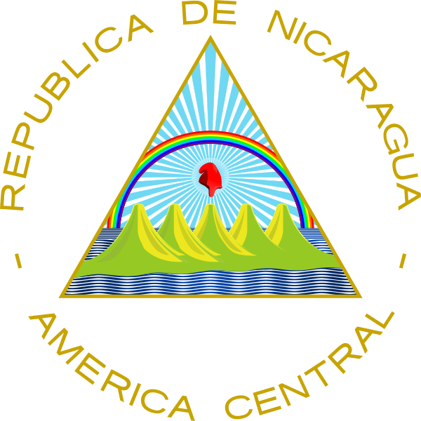 Clipart coat rainbow. Of arms nicaragua wikipedia