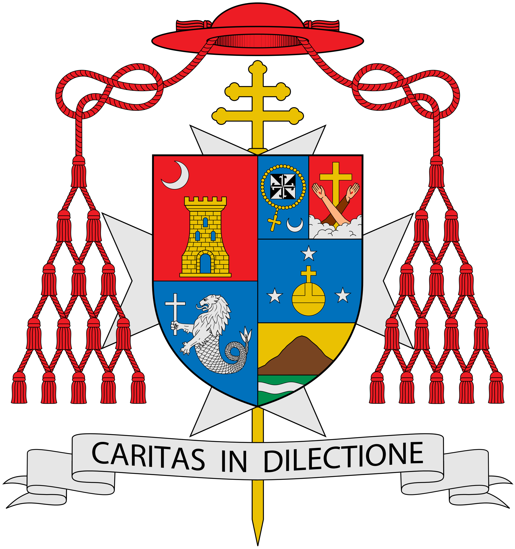 File of arms rufino. Clipart coat svg