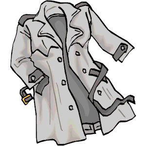 coat clipart trench coat