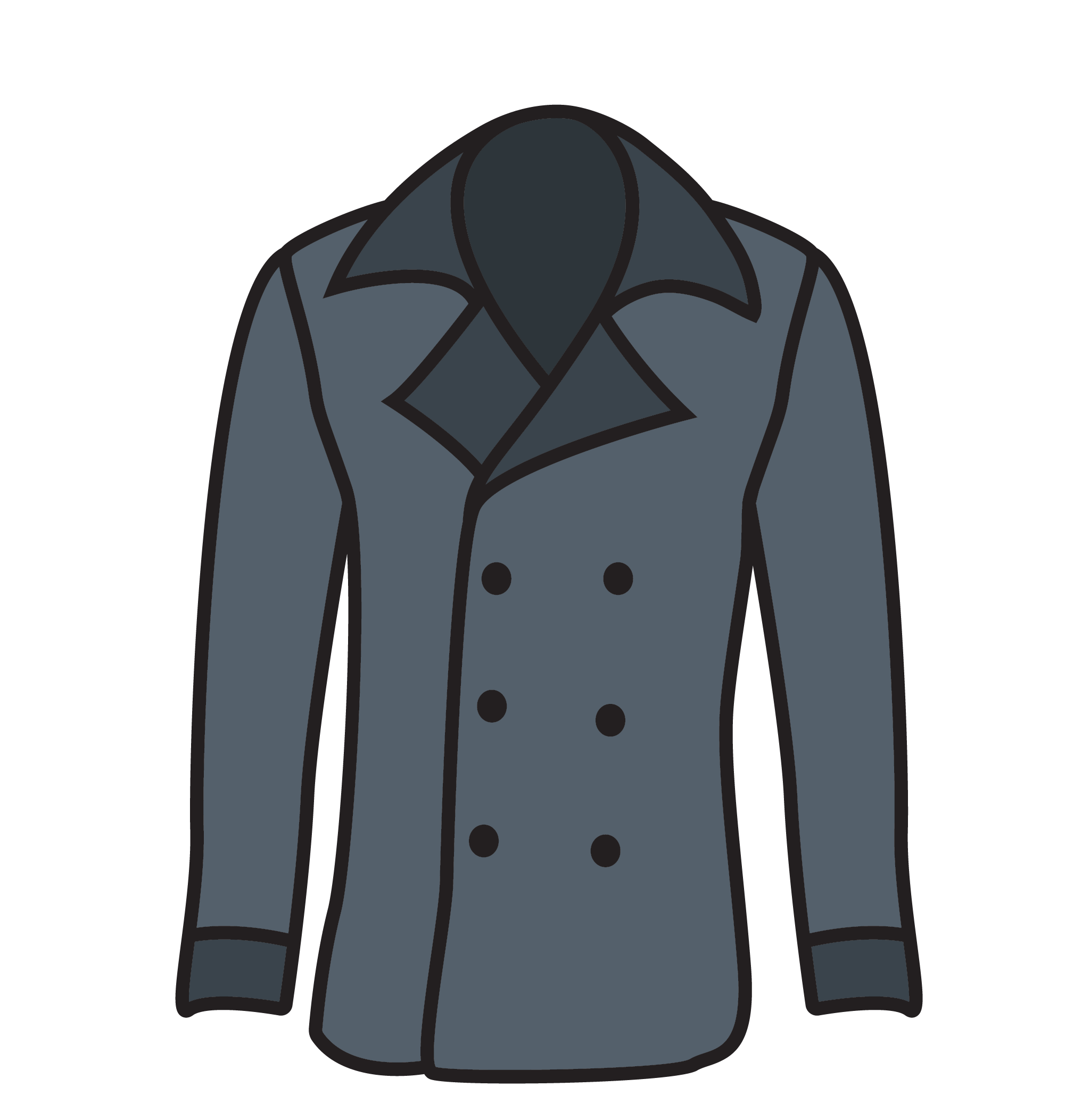 clipart coat warm coat