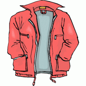 sweatshirt clipart pink coat