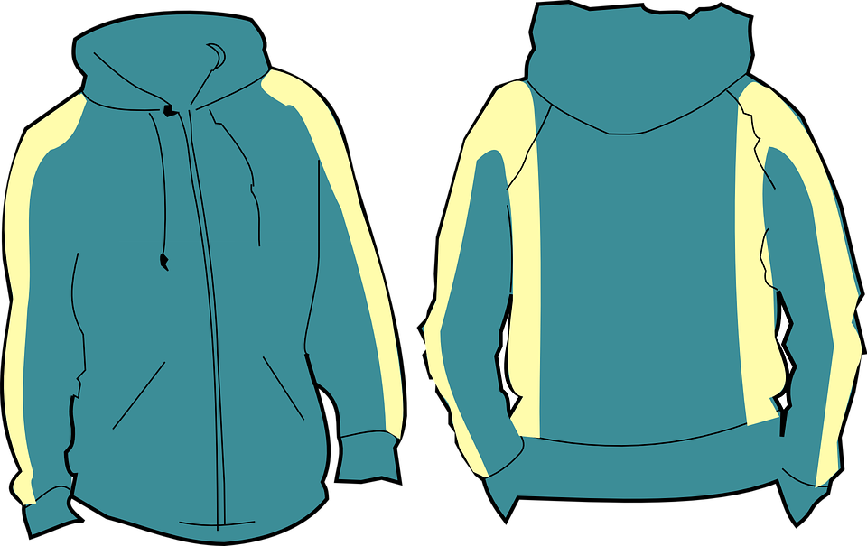 clipart coat zip jacket