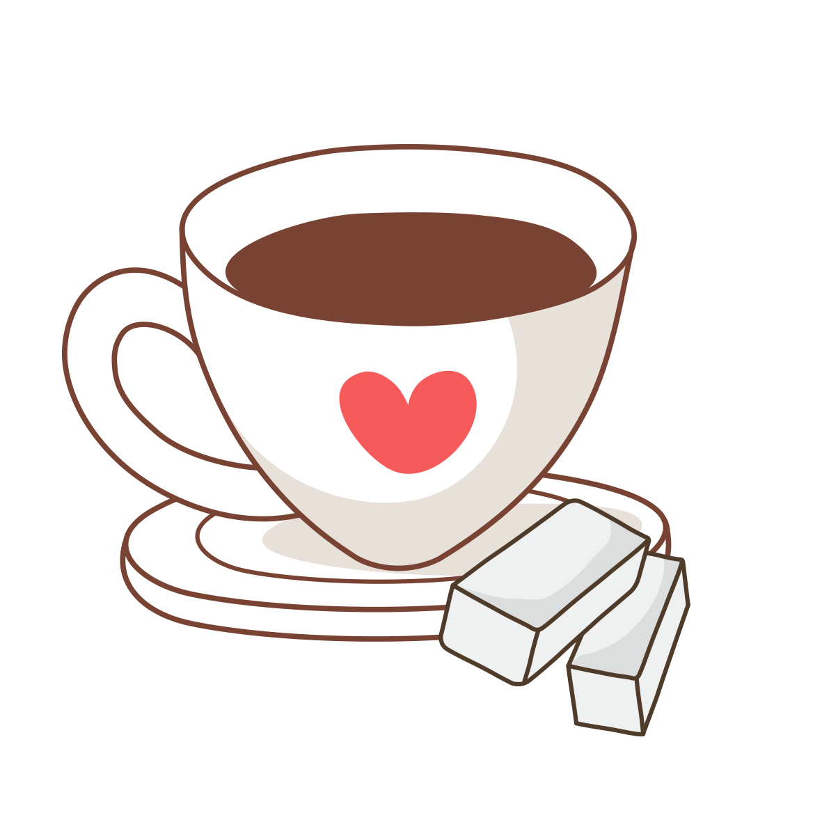 heart clipart tea cup