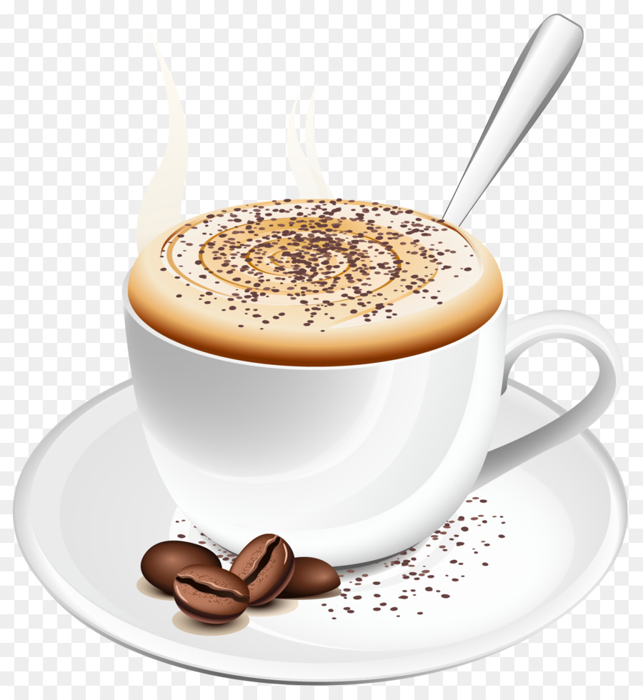 Clipart coffee cappuccino. Cup of cafe drink