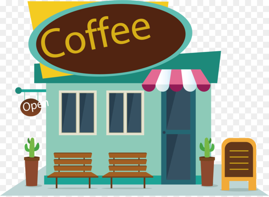 Clipart coffee coffee house. Real estate background png