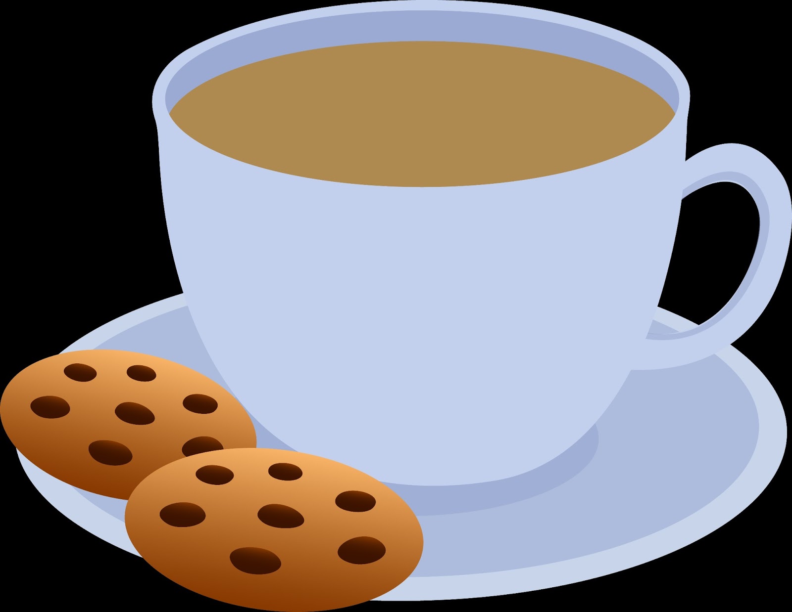 coffee clipart cookie