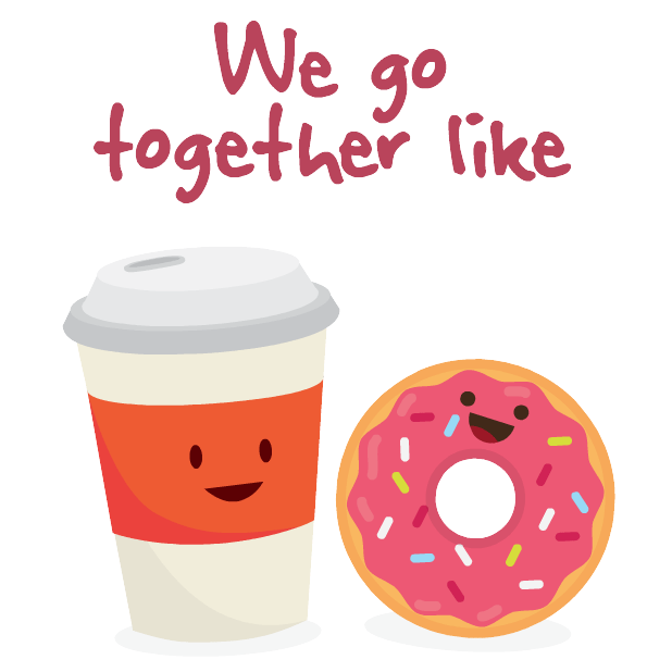 Doughnut clipart coffee. Donut find make share