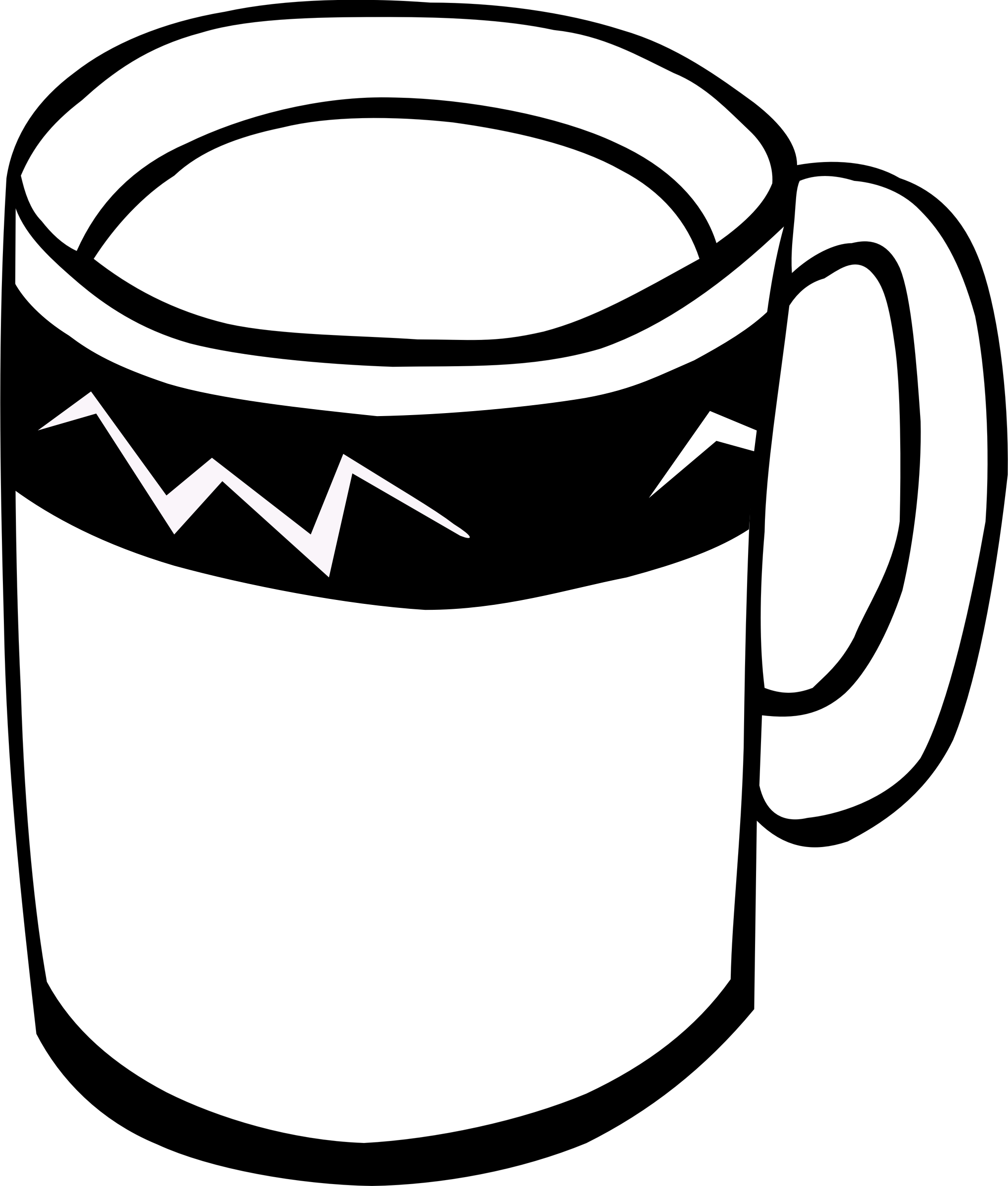 Fast food drinks coffee. Clipart cup colouring page