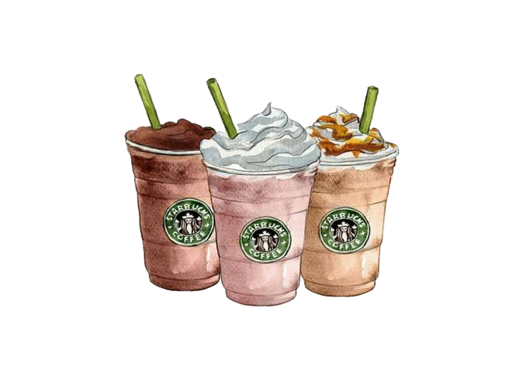 starbucks clipart frappe