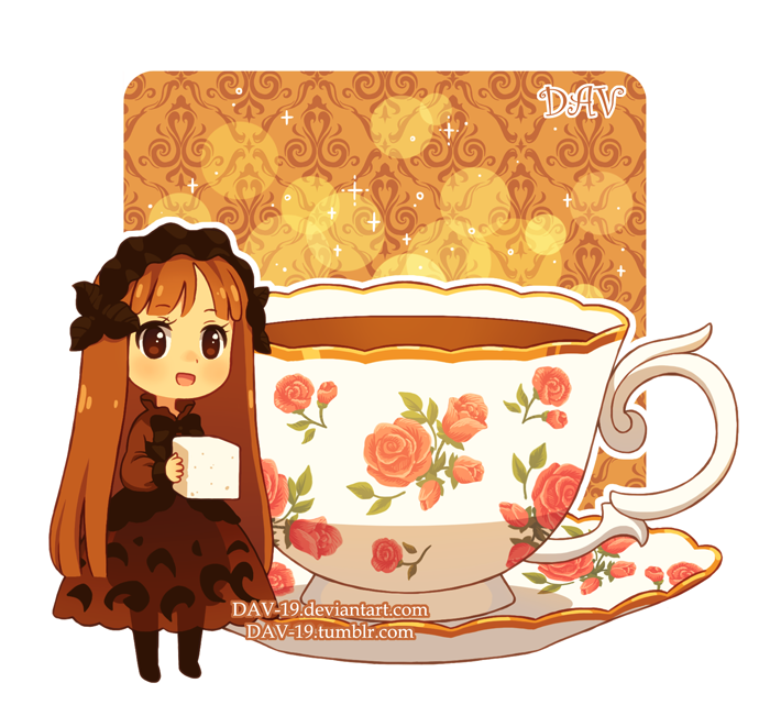 Tea clipart tea cookie. By dav on deviantart