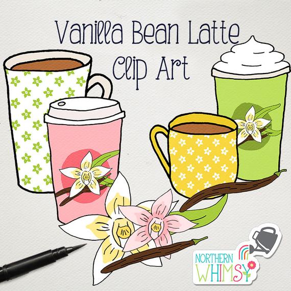 Clipart coffee spring. Clip art vanilla bean
