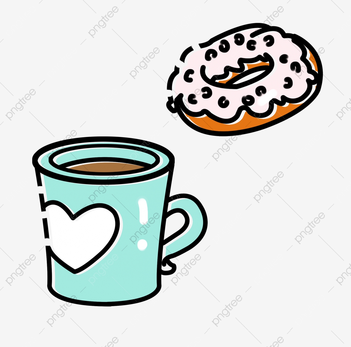 Hot cool and delicious. Clipart coffee summer