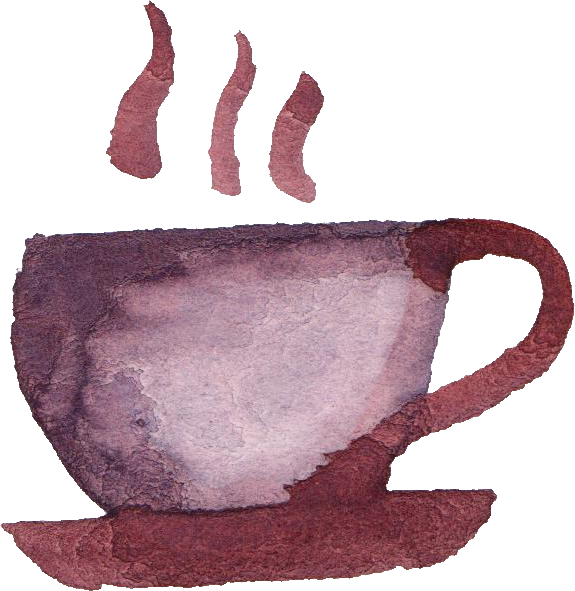  cups png transparent. Clipart coffee watercolor