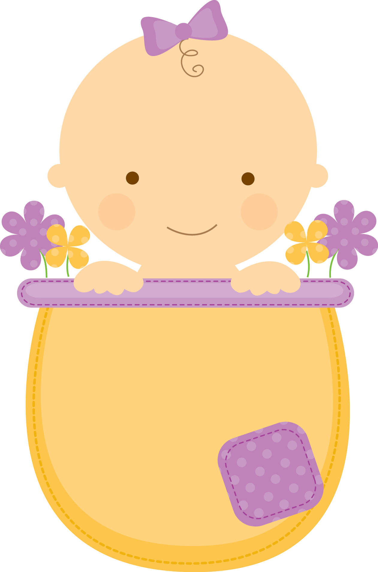clipart computer baby