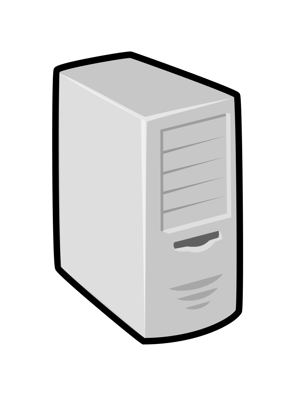 computer clipart box