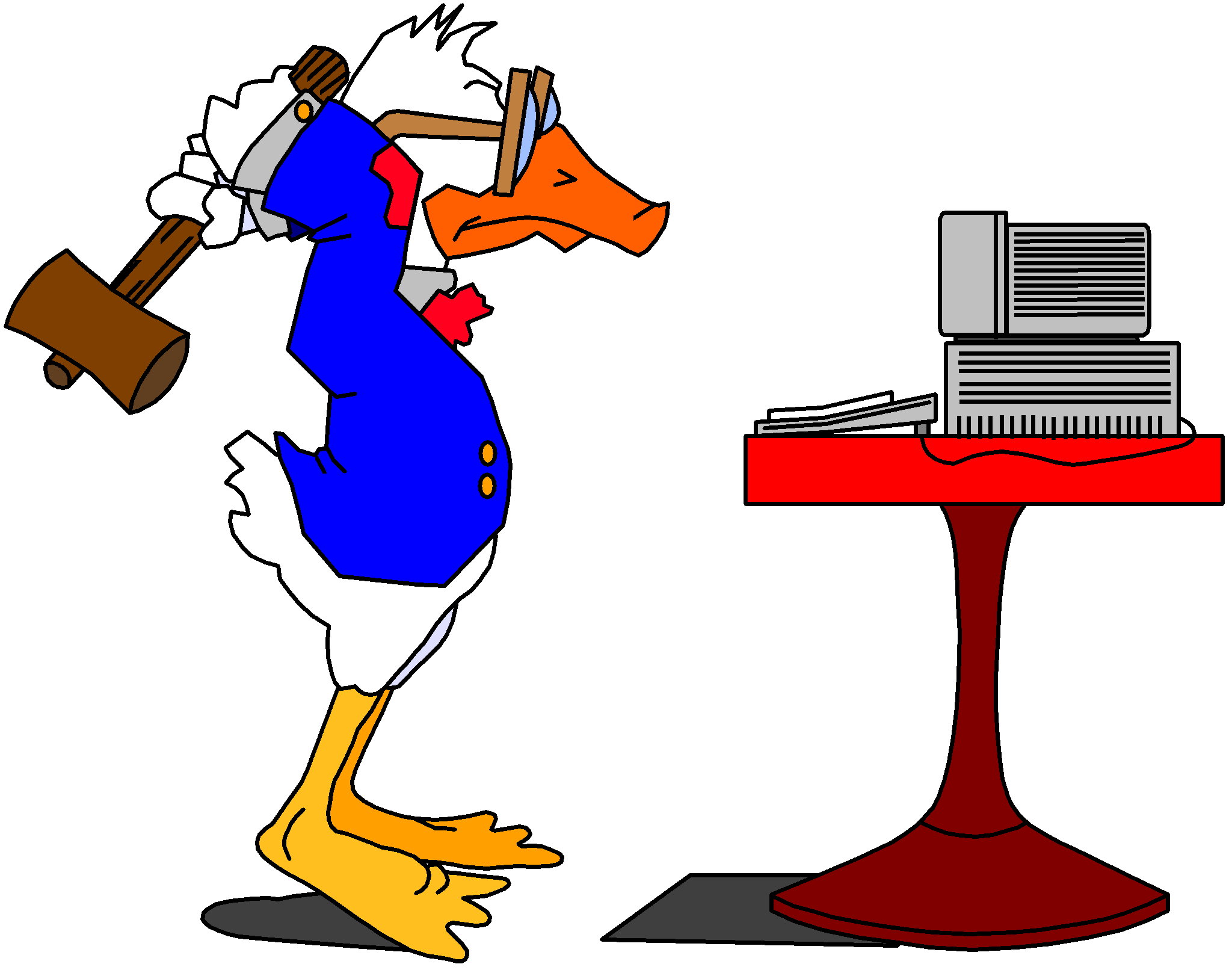 Computer frustration by anttis. Yelling clipart bad citizen