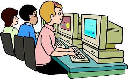 Free student cliparts download. Clipart computer classroom