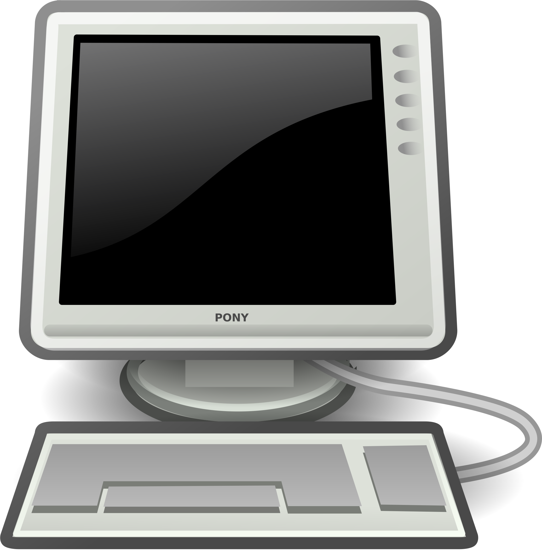 clipart computer computer screen
