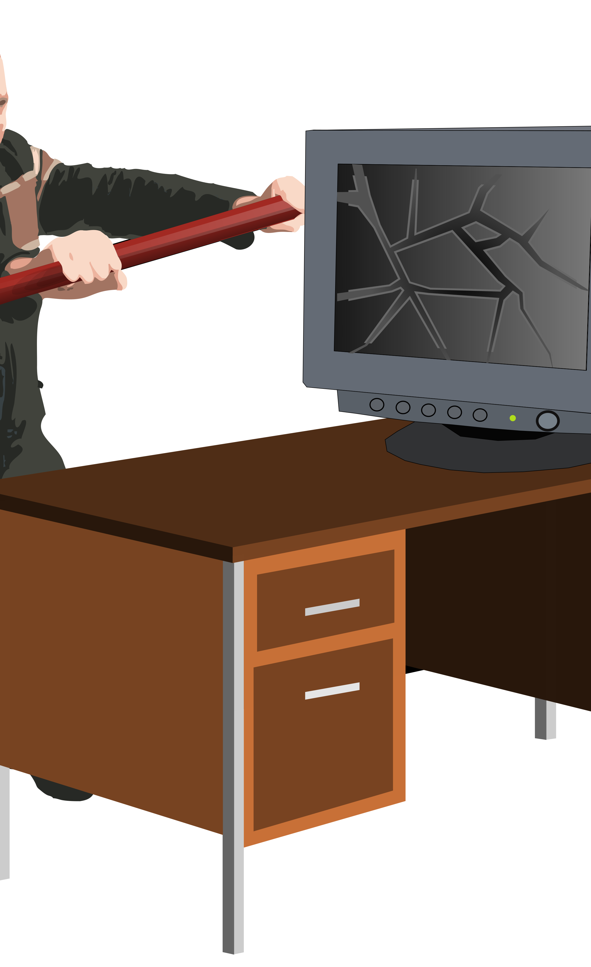 Frustrated clipart computer trouble. Rage big image png