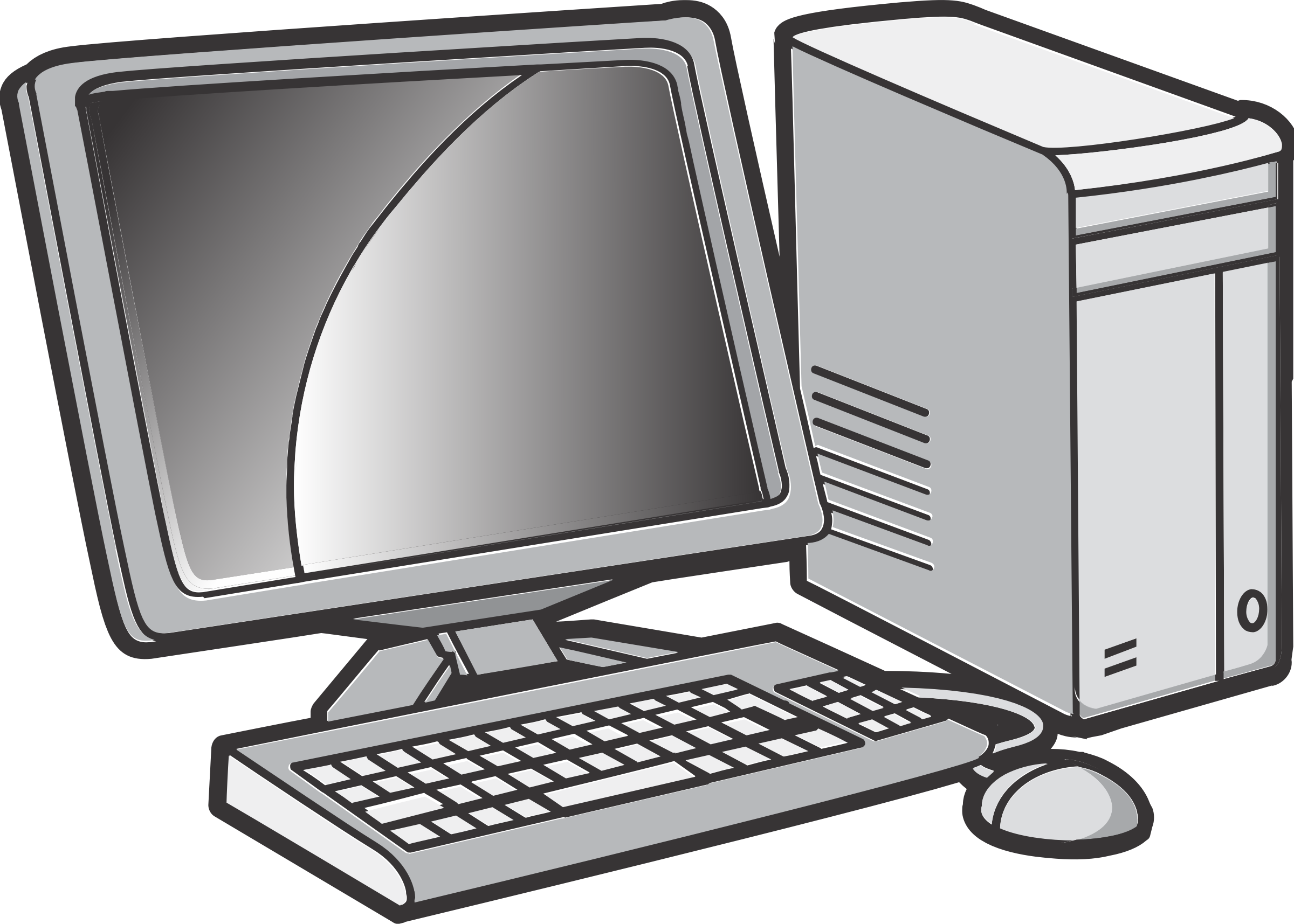Big image png. Clipart computer desktop computer
