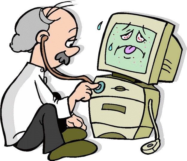computer clipart doctor
