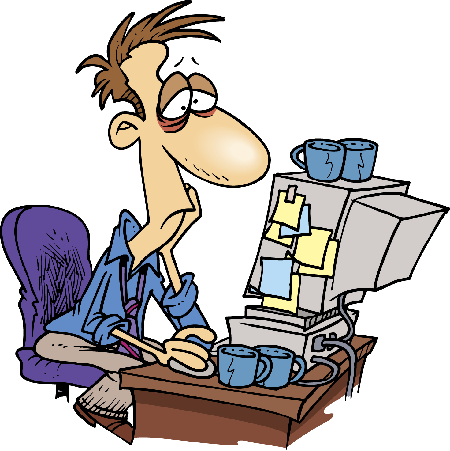 Tired clipart tired office worker, Tired tired office worker Transparent  FREE for download on WebStockReview 2020