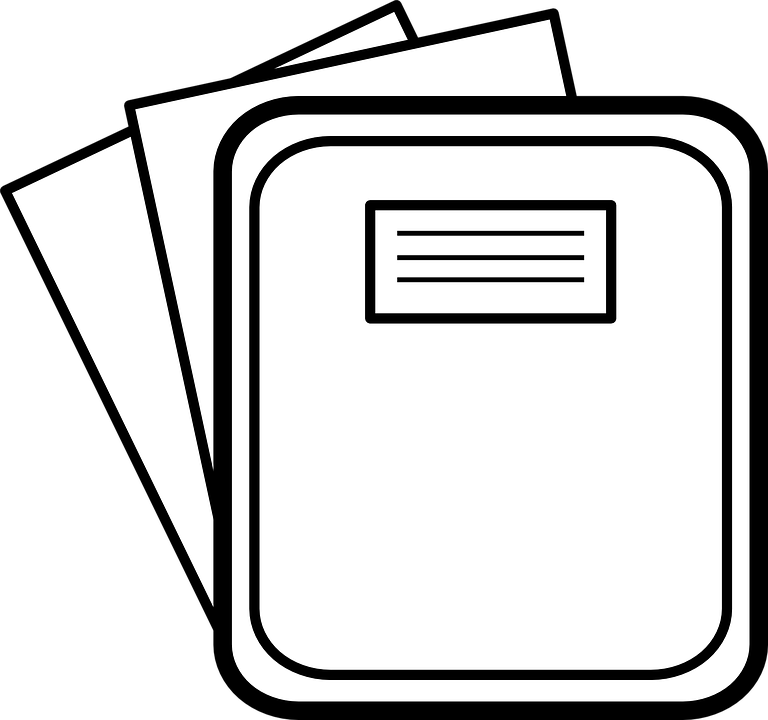folder clipart paperwork