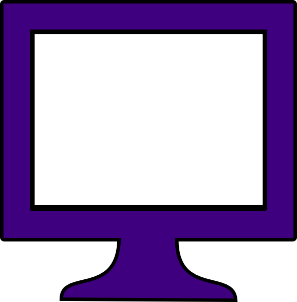 computers clipart frame