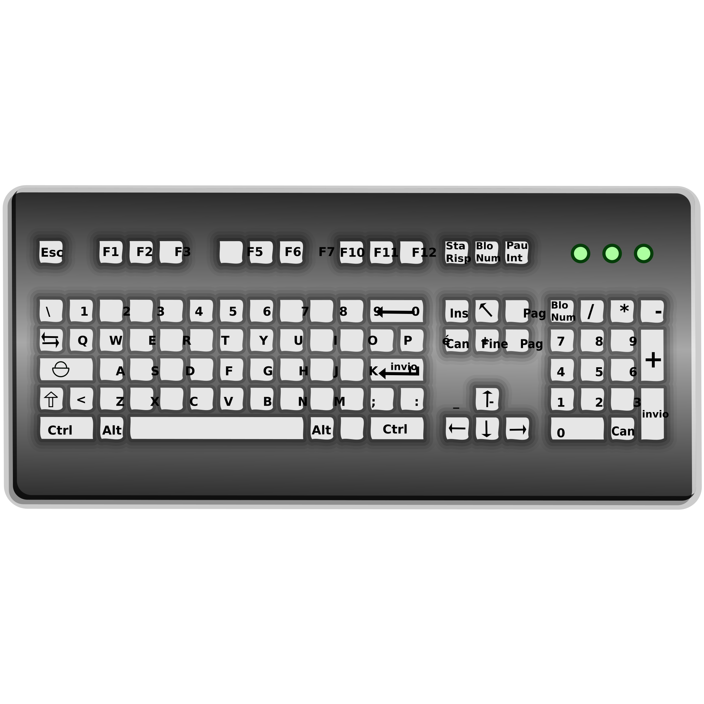 Big image png. Clipart computer keyboard