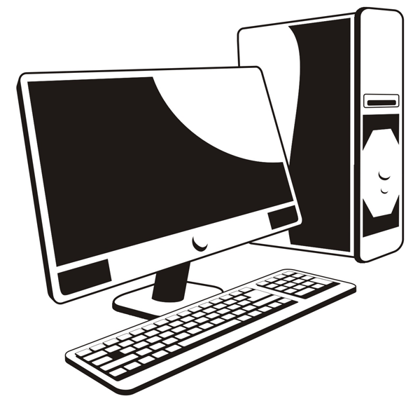 clipart computer logo