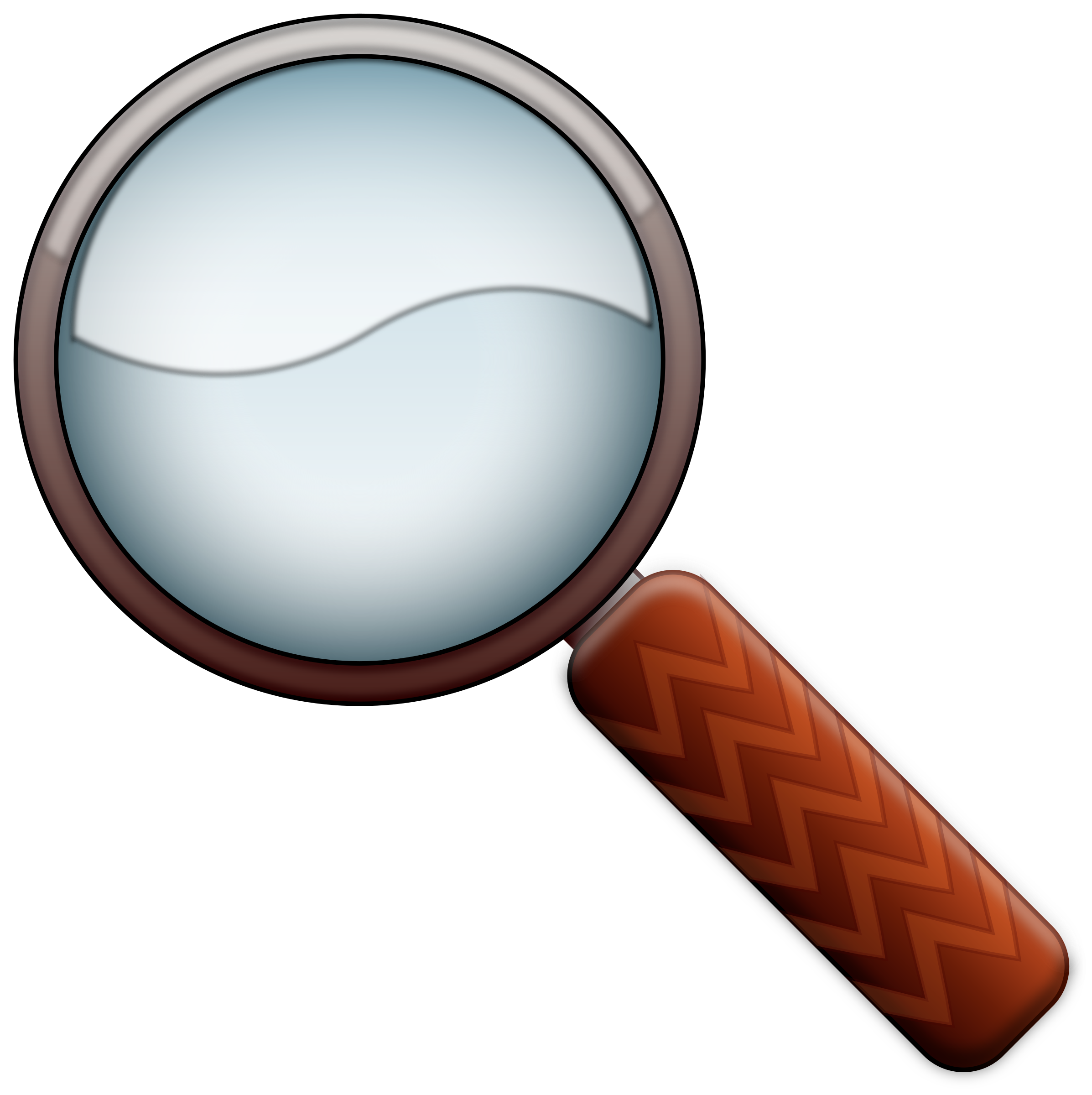 Clipart science magnifying glass. Color icons png free